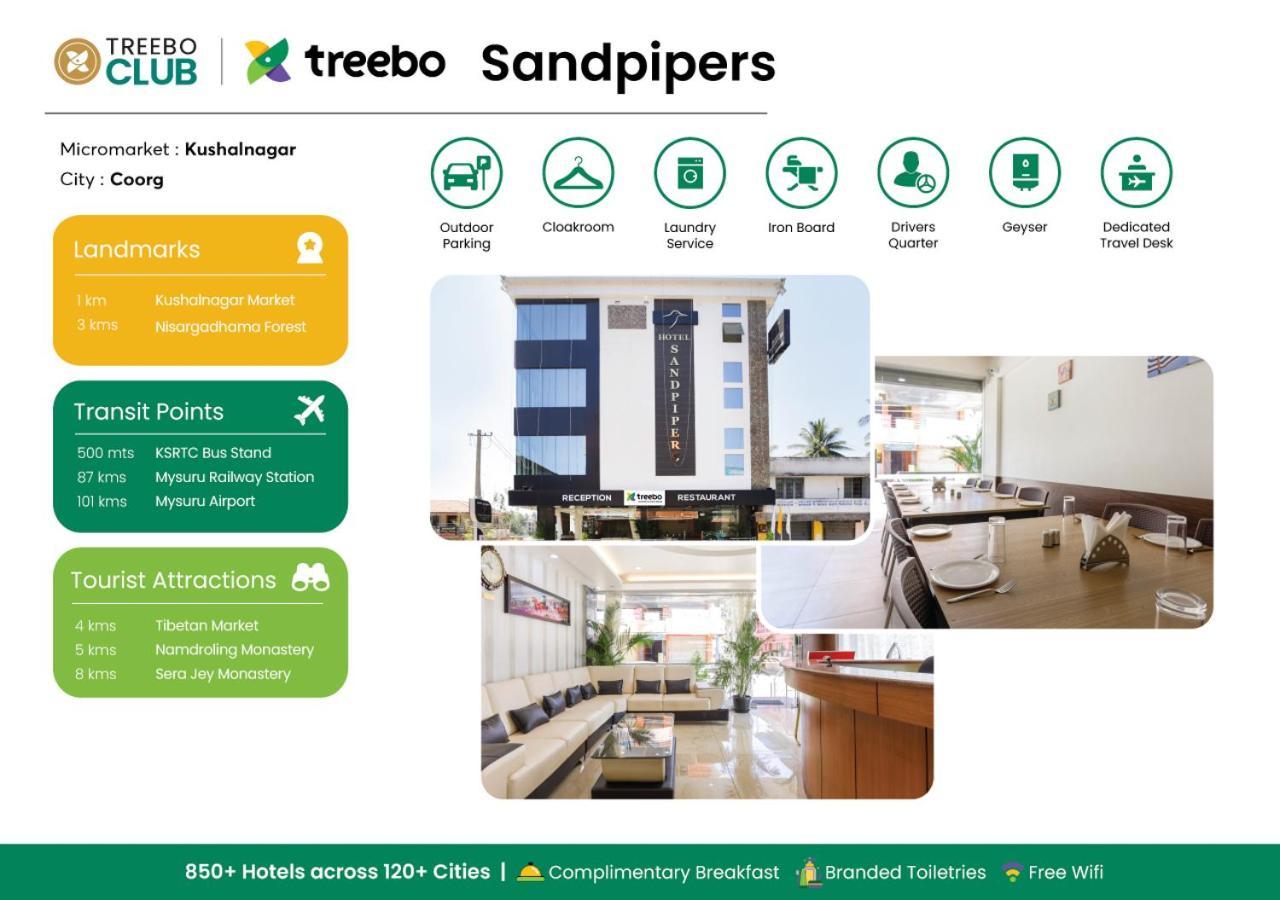 Treebo Trend Sandpipers Kushālnagar Exterior foto